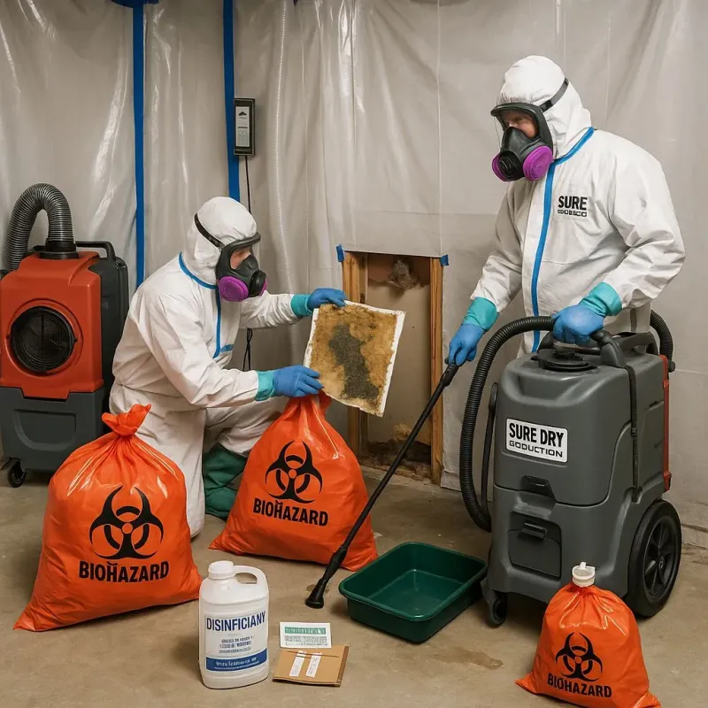 Contaminated Water Handling Protocols process in Wixom, MI